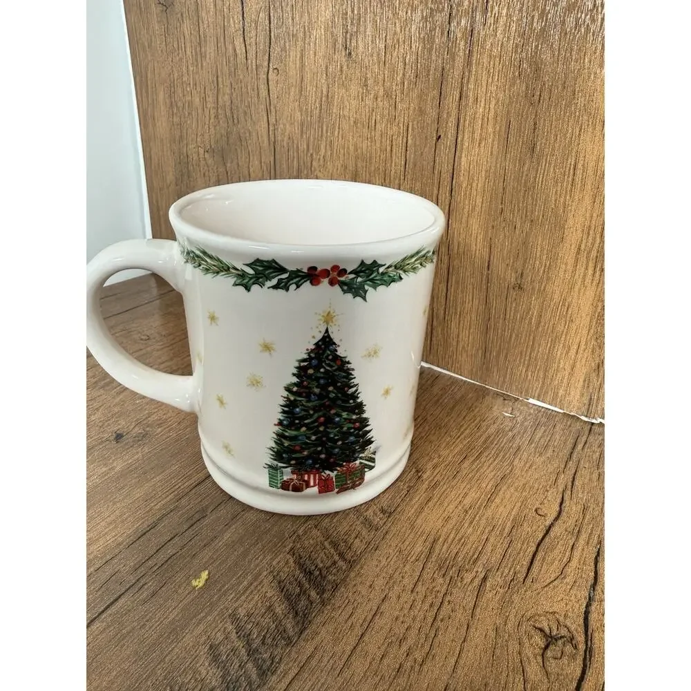 Sur La Table Christmas Tree Holiday Ceramic Mug
